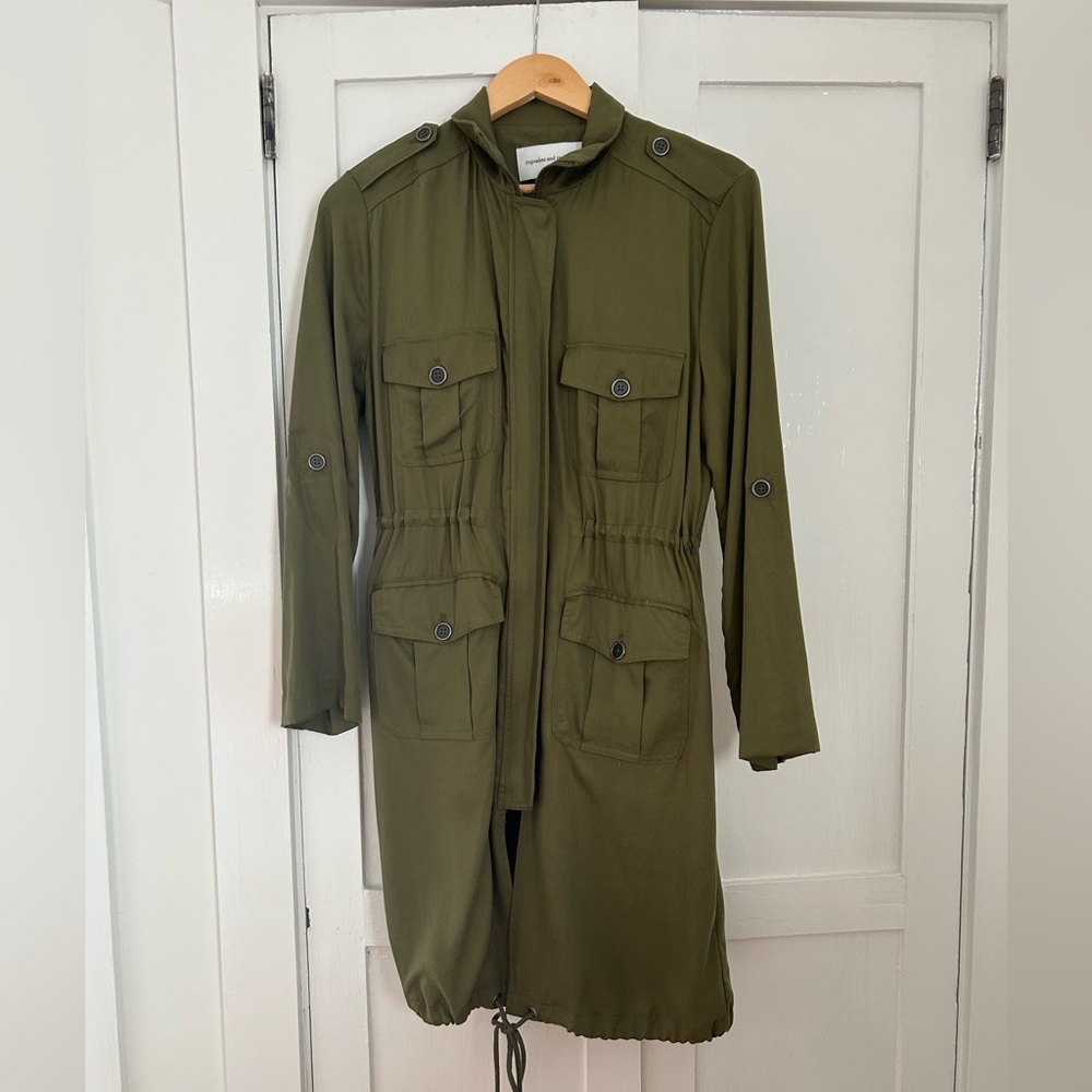 Cupcakes and Cashmere green coat
